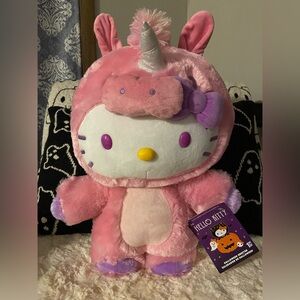 Hello Kitty Unicorn Halloween Costume Greeter Pink - NWT